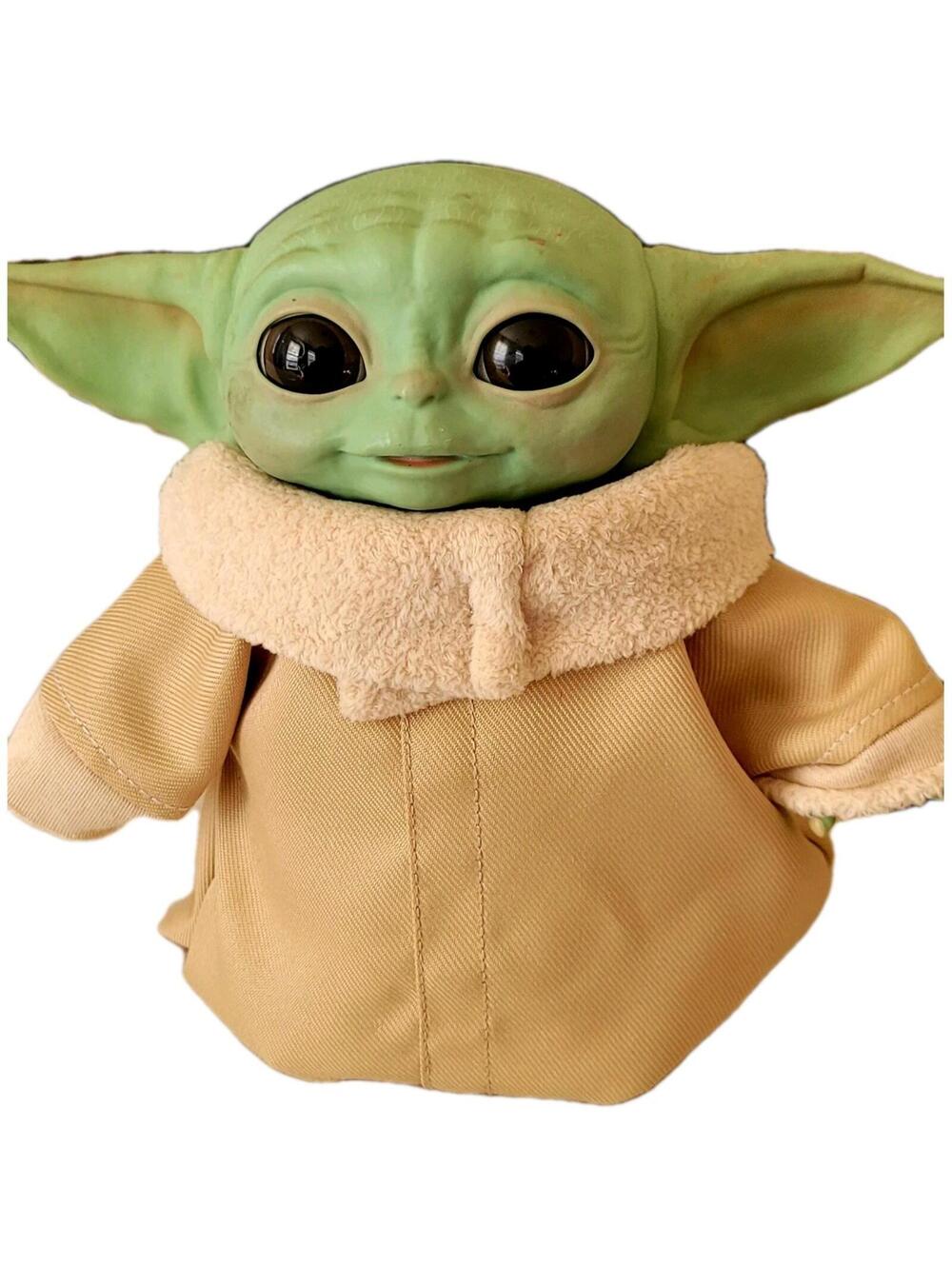 Talking Reborn Baby Yoda Grogu Star Wars Mandalorian With Clothes *TESTED WORKS